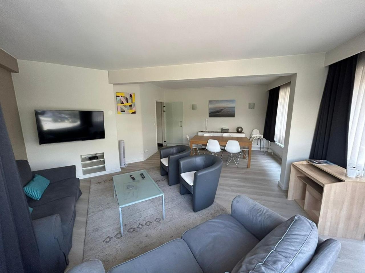3 Bedroom Apartment Nearby The Sea Ostend Luaran gambar